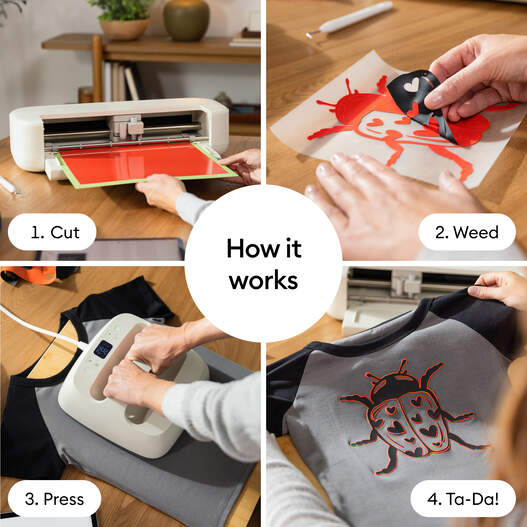 Cricut&reg; Color Pop Iron-On (12 in x 19 in)