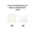 Cricut&reg; Printable Iron-On Glow in the Dark Kit &ndash; 8.5 in x 11 in (4 ct)