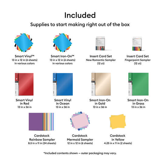 Cricut Explore® 4 + Everything Bundle