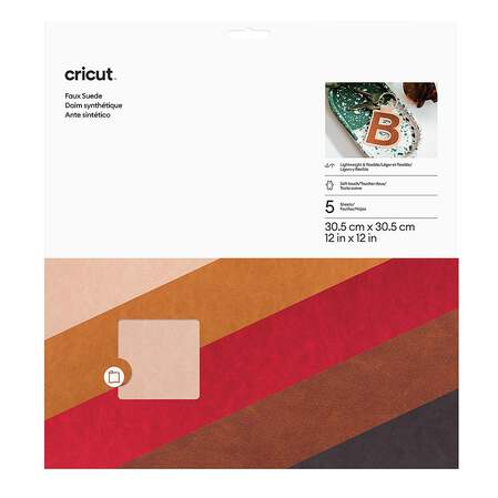 Faux Suede Sampler, Rustic  - 12" x 12"