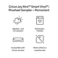 Cricut Joy Xtra™ Smart Vinyl™ – Permanent Sampler, Pinwheel (3 ct)