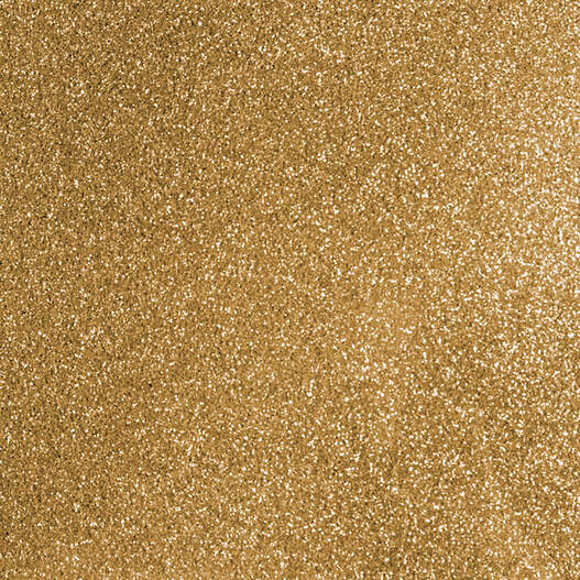 Iron On Vinyl 12x15 Roll Stretch Glitter Gold