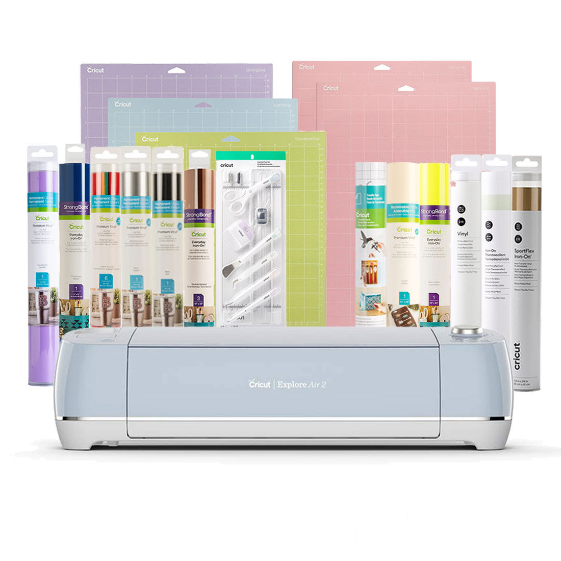 Certified Refurbished Cricut Explore Air® 2 + Essentials Bundle