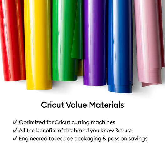 Value Iron-On, Rainbow Sampler - 12 in x 12 in (10 ct) Value Iron-On, Rainbow Sampler - 12 in x 12 in (10 ct)
