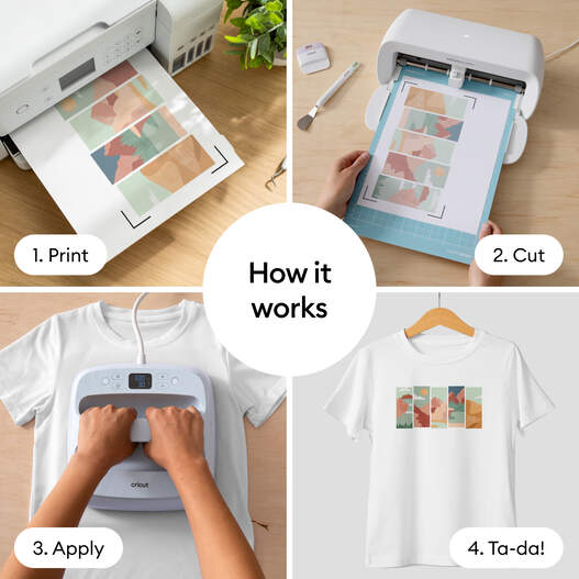 Cricut&reg; Sublimation Printer Paper &ndash; 8.5 in x 11 in (65 ct)