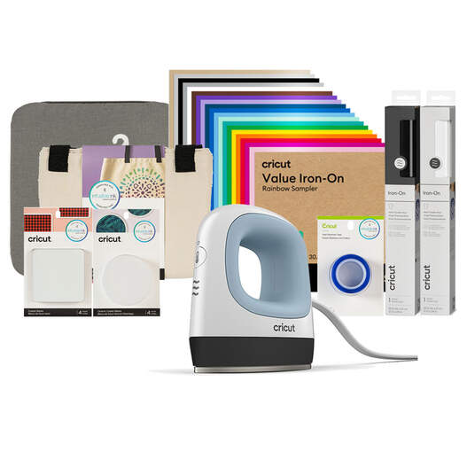 Cricut EasyPress Mini™, Zen Blue + Everything Bundle
