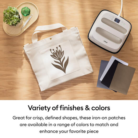 Iron-on Patch, Neutral Solids, 8 in x 12 in (8)