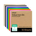 Value Iron-On, Rainbow Sampler - 12 in x 12 in (10 ct)
