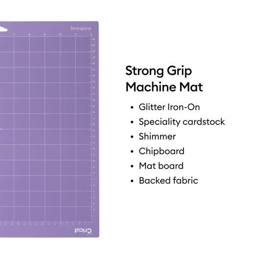 Cricut® Strong Grip Machine Mat - 12 in x 12 in (6 ct) Cricut® Strong Grip Machine Mat - 12 in x 12 in (6 ct)