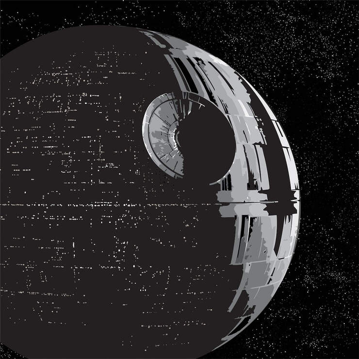  Premium Vinyl™ Patterned Sampler, Star Wars™ You're My Only Hope - Removable