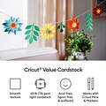 Cricut&reg; Value Cardstock, Rainbow Sampler - 12 in x 12 in (75 ct)