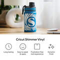 Cricut® Shimmer Vinyl – Permanent, Party Sampler - 12 in x 12 in (10 ct)