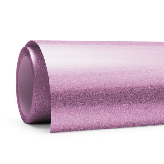 Glitter Iron-On, Bubblegum