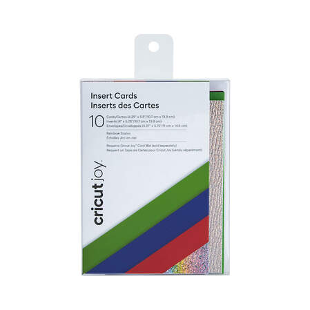 Cricut Joy • Insert Cards Macaroons R20 14 x 10,8cm 12-pack