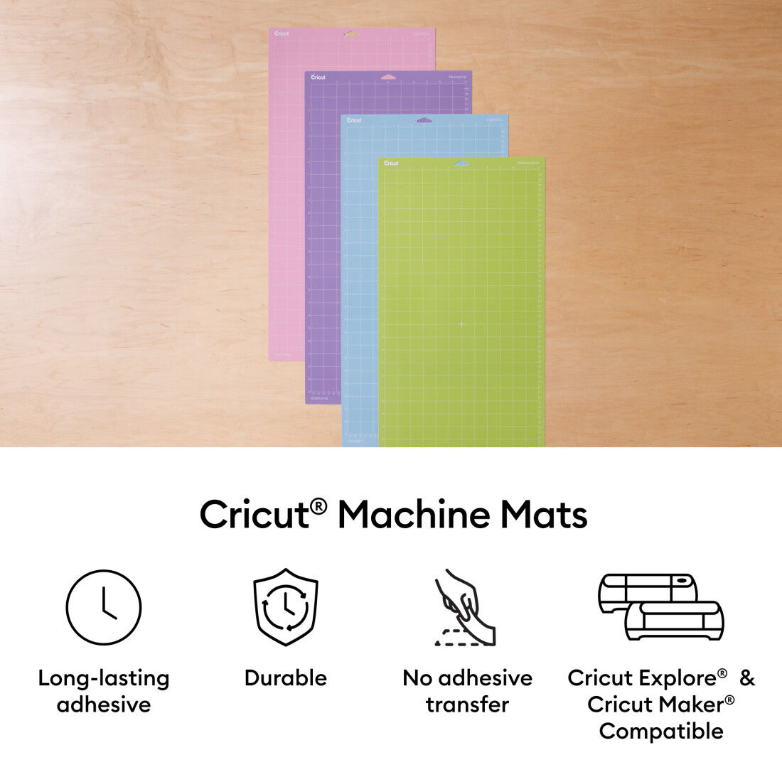 Cricut Machine Mat Variety Pack, 12