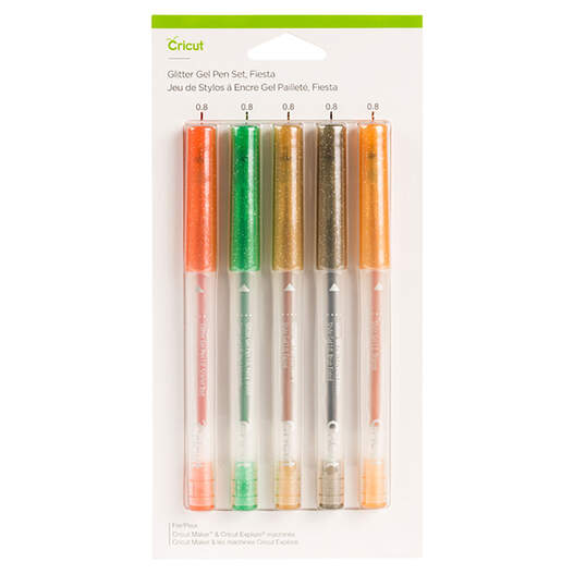 Glitter Gel Pen Set, Basics (5 ct.)