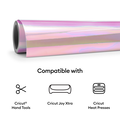 Cricut Joy Xtra™ Smart Iron-On™ Sampler, Holographic (3 ct)