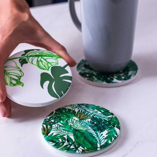 Sublimation Blanks Cup Coasters Graphics Cup Coaster Blanks