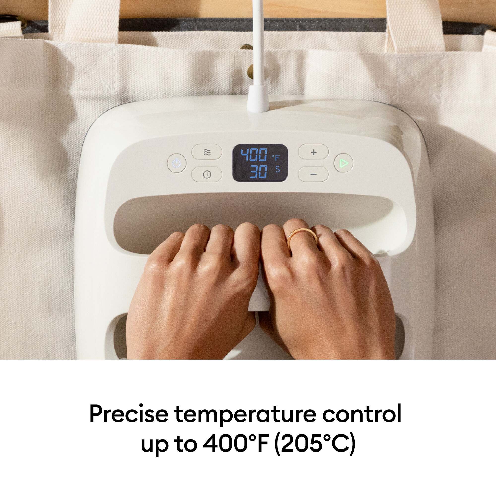 Cricut EasyPress® SE - 9 in x 9 in, Taupe | Cricut Shop