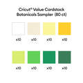 Value Cardstock, Botanicals Sampler - 8.5 in x 11 in (80 ct)