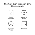 Cricut Joy Xtra™ Smart Iron-On™ Sampler, Classics (3 ct)