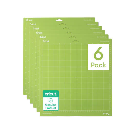 Cricut® Standard Grip Machine Mat - 12 in x 12 in (6 ct)