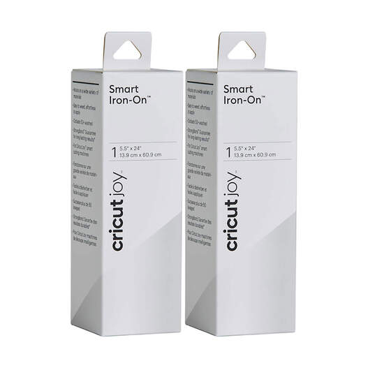 Cricut Joy™ Smart Iron-On™, White (2-Pack)