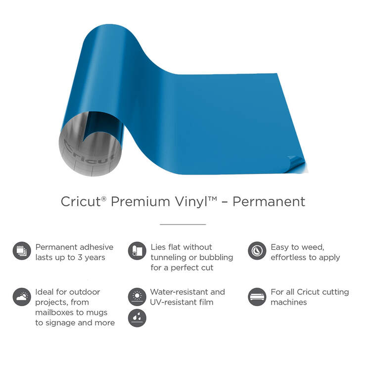 Premium Vinyl™ Permanent Cricut Shop