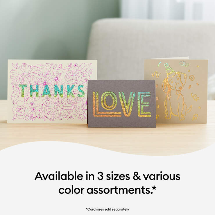 Cutaway Cards, Neutrals Sampler - R10 (18 ct) Cutaway Cards, Neutrals Sampler - R10 (18 ct)