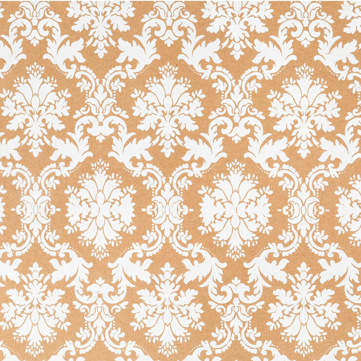 Cricut Chipboard Sampler, Damask  - 1.5 mm