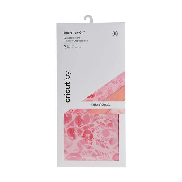 Cricut Joy™ Smart Iron-On™ Patterned, Natalie Malan Sunset Blossom Cricut Joy™ Smart Iron-On™ Patterned, Natalie Malan Sunset Blossom