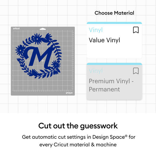 Cricut® Glossy Value Vinyl (12 in x 10 ft)