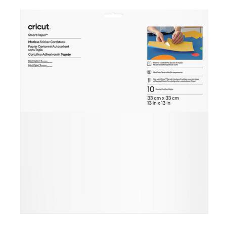 Smart Paper™ Sticker Cardstock, White
