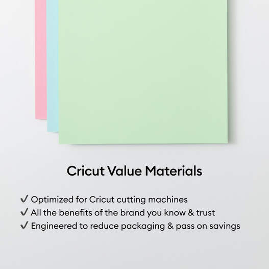 Value Cardstock, Pastels Sampler - 8.5 in x 11 in (80 ct) Value Cardstock, Pastels Sampler - 8.5 in x 11 in (80 ct)