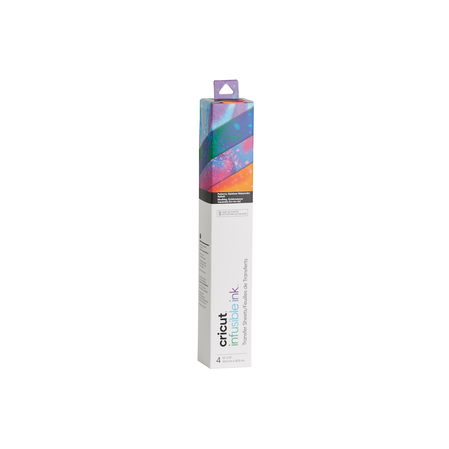 Infusible Ink™ Transfer Sheet Patterns, Rainbow Watercolor Splash (4 ct) Infusible Ink™ Transfer Sheet Patterns, Rainbow Watercolor Splash (4 ct)