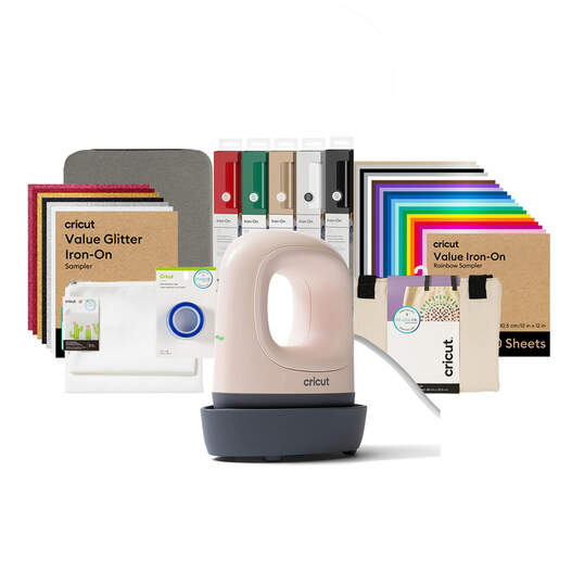 Cricut EasyPress Mini&trade; LT, Blush Pink + Everything Bundle