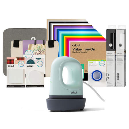 Cricut EasyPress Mini™ LT, Mint Green + Everything Bundle