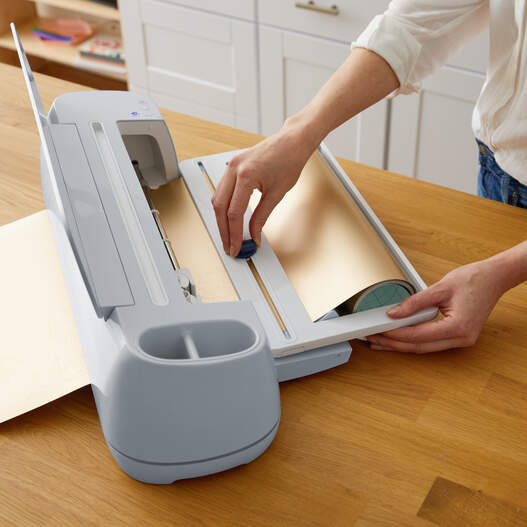  Cricut Explore 3 and Roll Holder Bundle  Easy Use of Matless  Cricut Smart Materials with Built in Trimmer