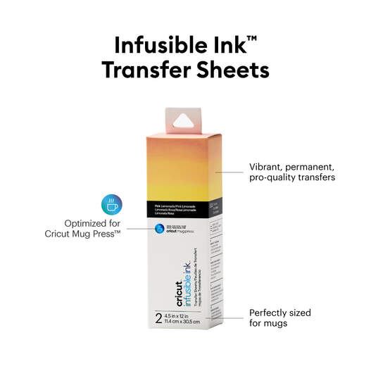 Cricut Joy™ Infusible Ink™ Transfer Sheets Patterns (2 ct) , Warm