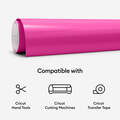 Heat-Activated, Color-Changing Vinyl – Permanent, Magenta - Light Pink
