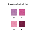 Infusible Ink&trade; Transfer Sheet Patterns, Distressed Berry