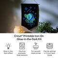 Cricut&reg; Printable Iron-On Glow in the Dark Kit &ndash; 8.5 in x 11 in (4 ct)