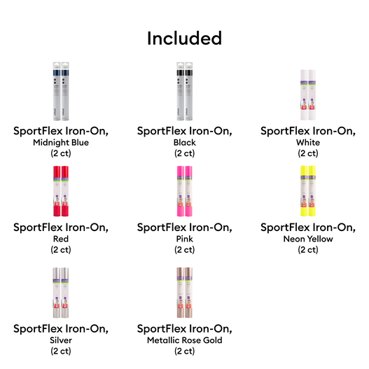 Sportflex Iron-On Bundle