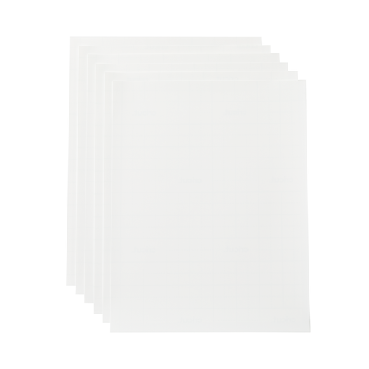 Cricut 2002636 Printable Vinyl 8.5 X 11 Sheets - Pack of 10 for