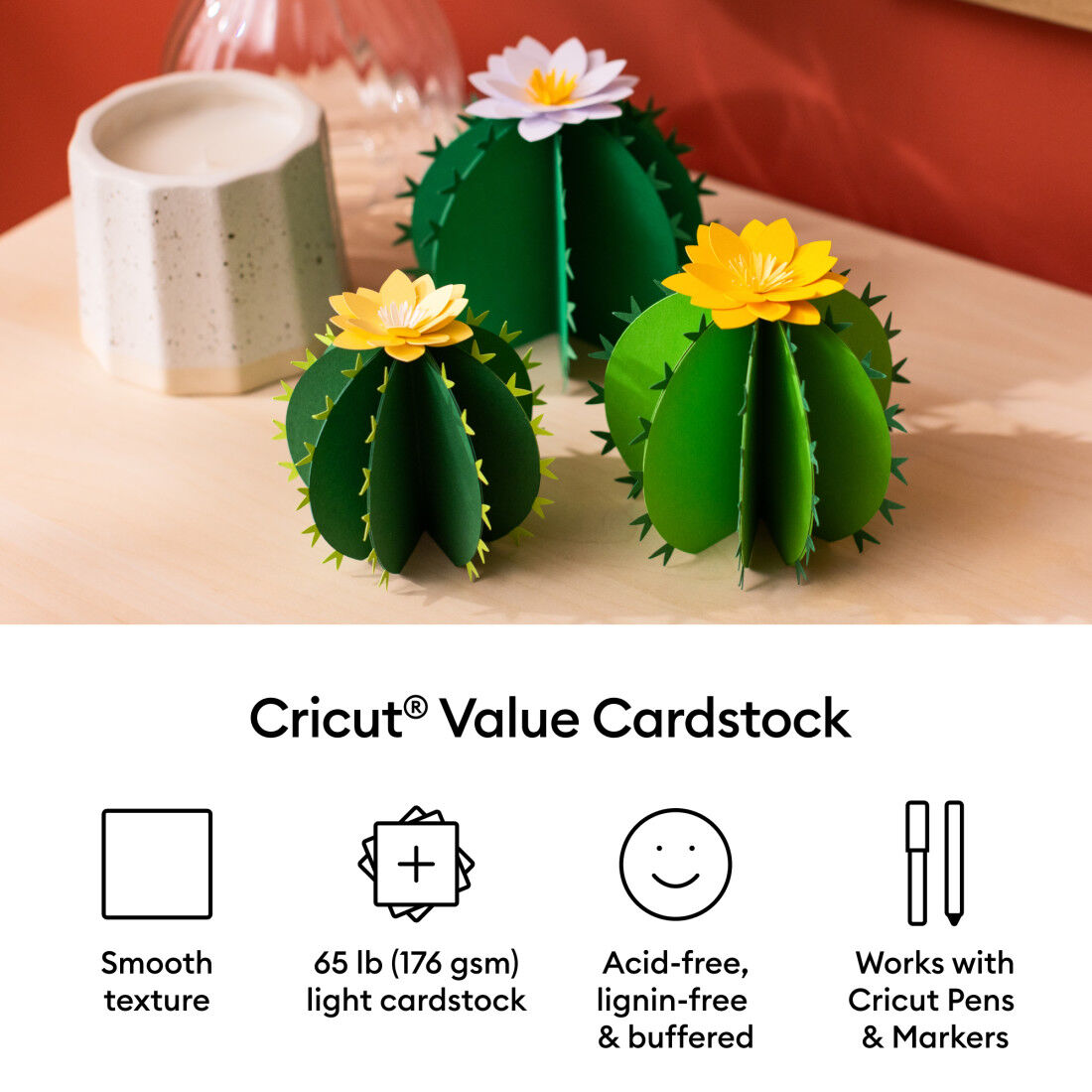 Cricut Value Cardstock Botanicals Sampler - 8.5