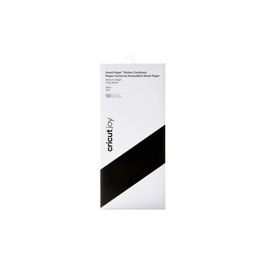 Cricut Joy Smart Paper Sticker Cardstock Black กระดาษการ์ดแบบมีกาว