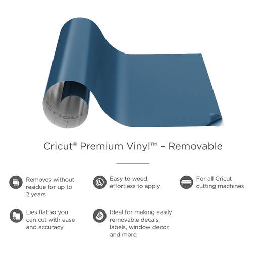Cricut • Premium Vinyl Permanent 12x12 70 sheets Various colours