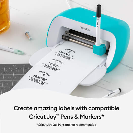 Cricut Joy Smart Label Writable Vinyl | Removable | Transparent