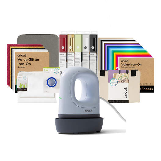Cricut EasyPress Mini™ LT, Blue + Everything Bundle
