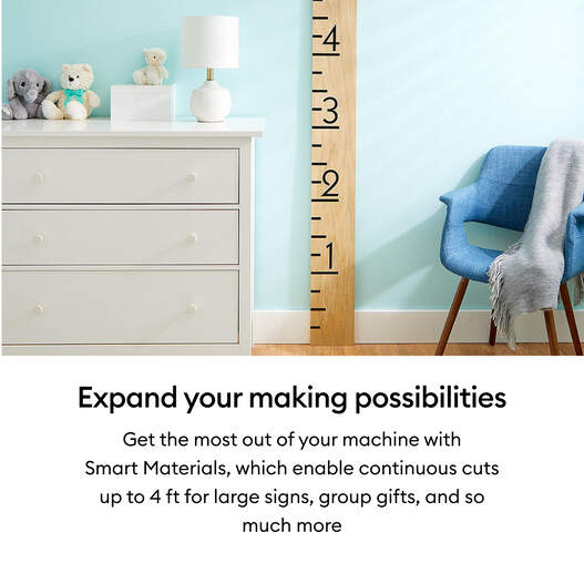 Cricut Joy&trade; Smart Vinyl&trade; &ndash; Permanent, Maize Yellow